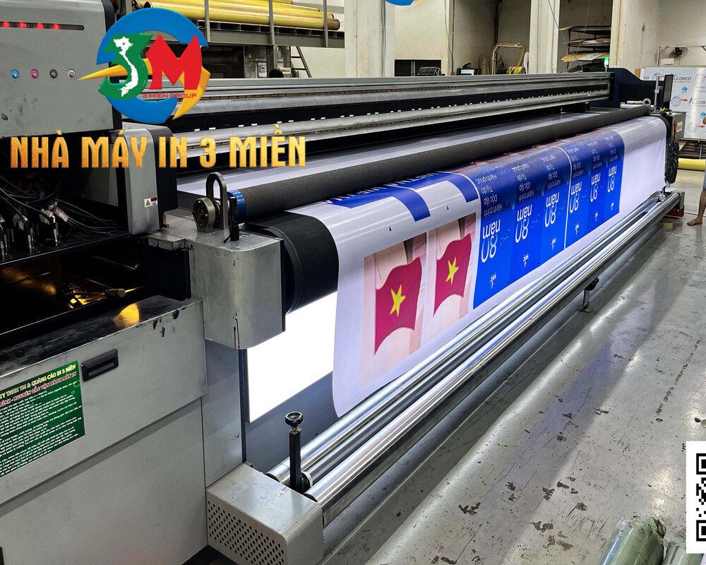 In Uv tr&ecirc;n Bạt kh&ocirc;ng g&acirc;n